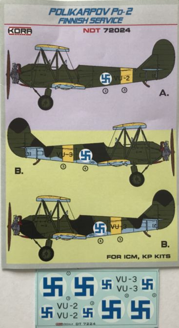 Polikarpov Po-2 Finnish service